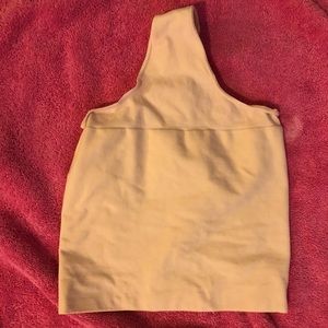 Skims mid waist core control thong in Clay